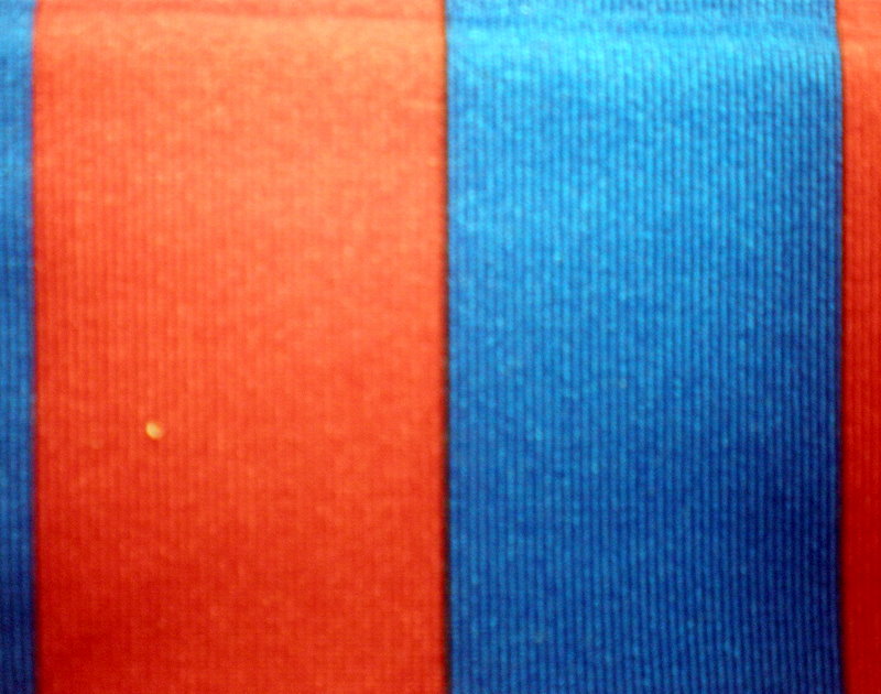 6. Red-Royal 1"  Stripes 4Way